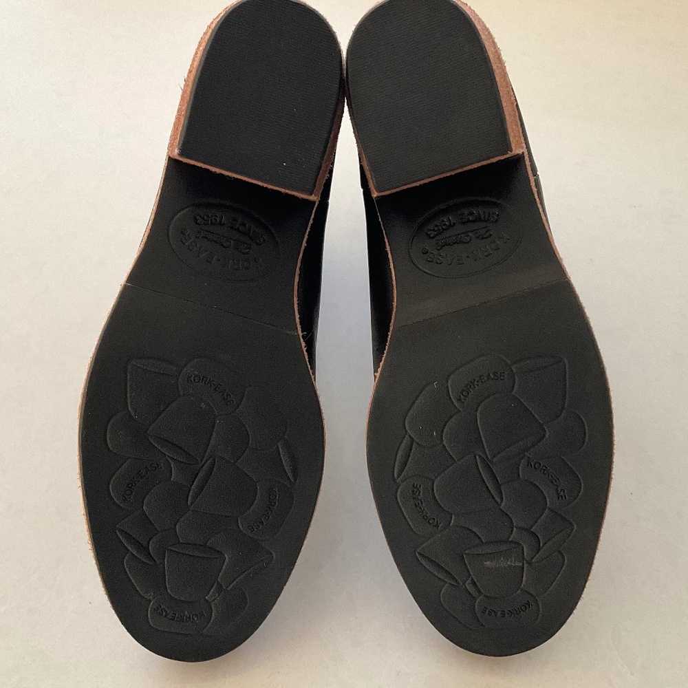 KORK-EASE Kayden Booties Black Leather Size 6 LIKE NEW - Picture 3 of 8